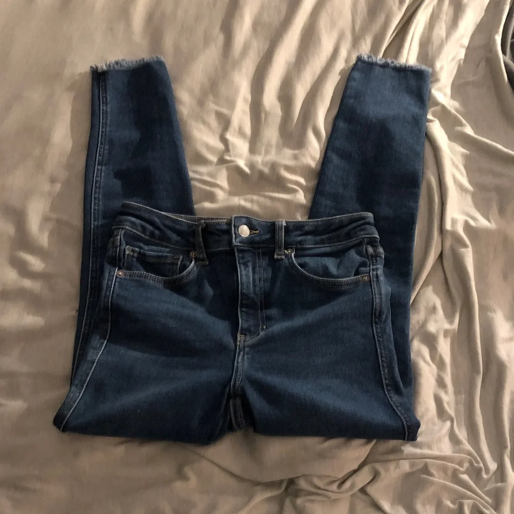 We The Free Dark Blue Skinny Jeans